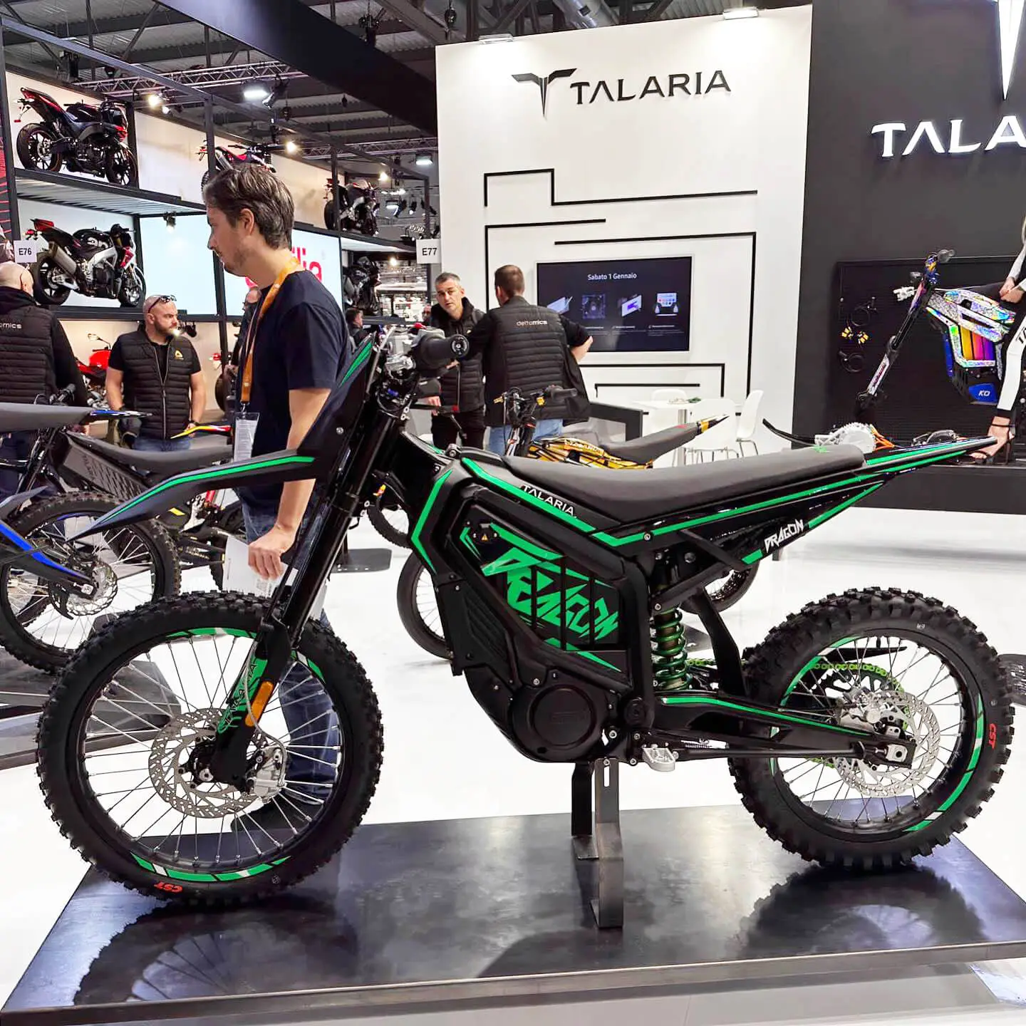 Talaria dragon bike with price tag (1)